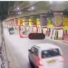 On Cam | Delhi Cop On Scooter Rams Into Divider Inside Pragati Maidan Tunnel, Dies