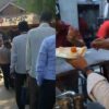 Watch: Long Queues Outside Bengaluru Hotel For Free Benne Khali Dosa, Ghee Laddu On Polling Day