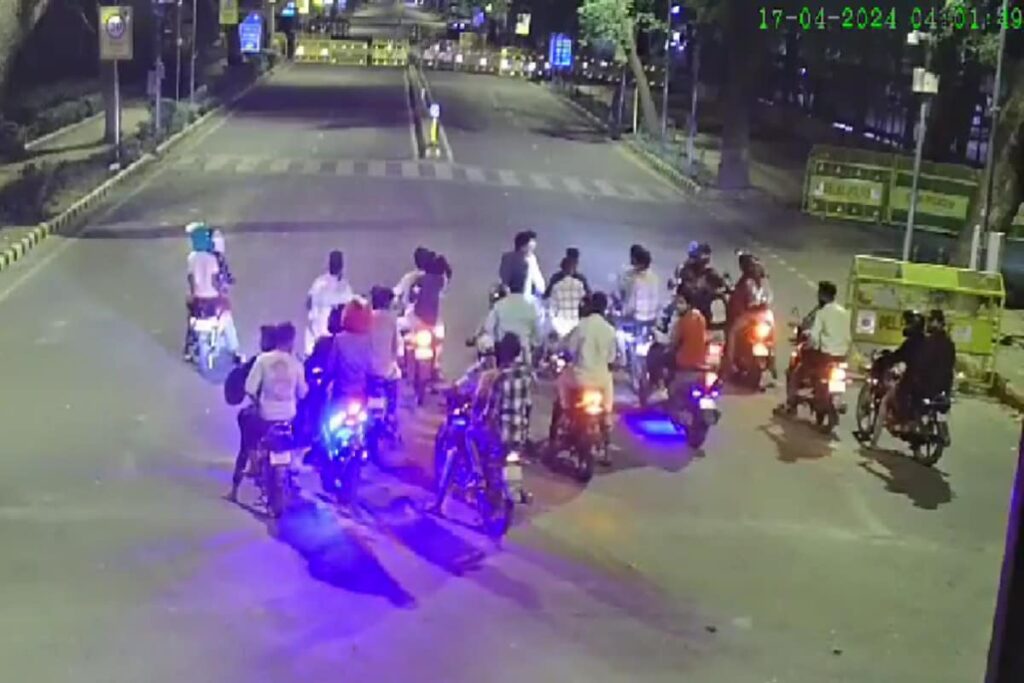 For Reels, 28 Bikers Seen Riding Bikes Dangerously Without Helmets In Lutyens' Delhi; Arrested