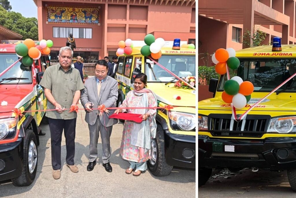 Helping Thy Neighbour: India Gifts 35 Ambulances, 66 School Buses to Nepal