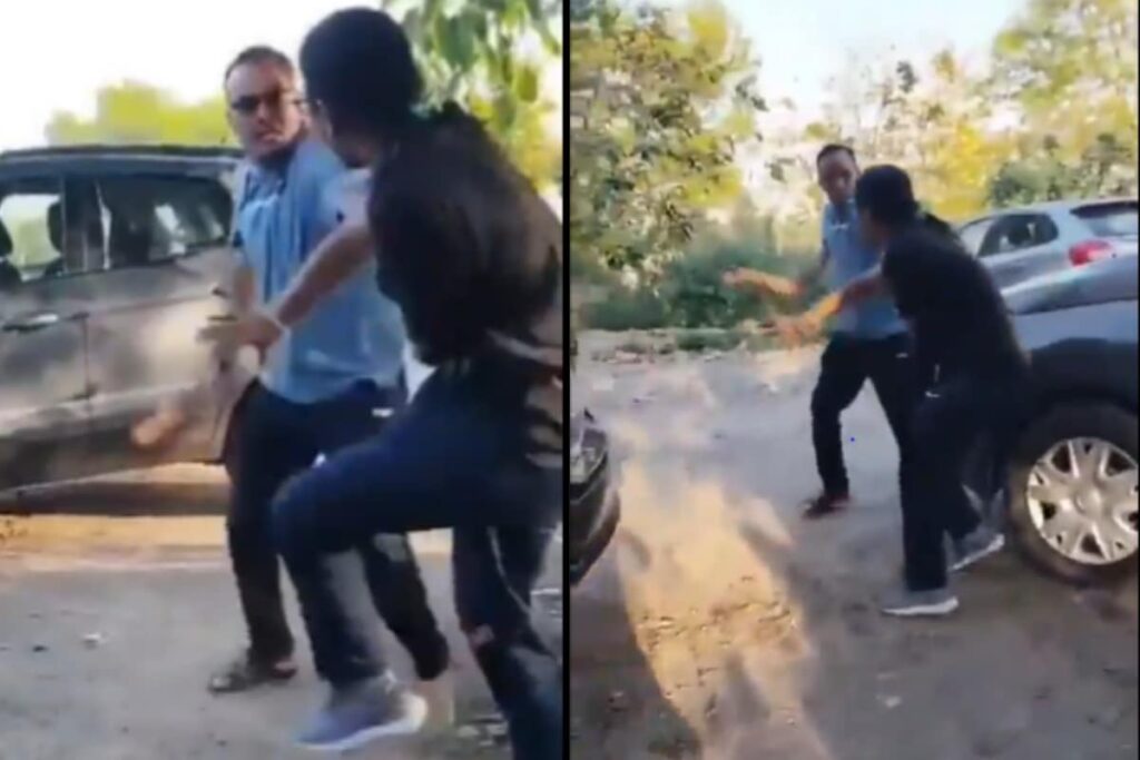 Man Drags His Wife Out of Car, Thrashes Her With Baseball Bat Over Suspicion of Affair