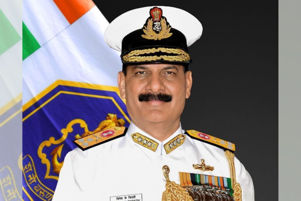 Who Is Vice Admiral DK Tripathi? The Navy Chief Who Will Succeed Admiral Hari Kumar