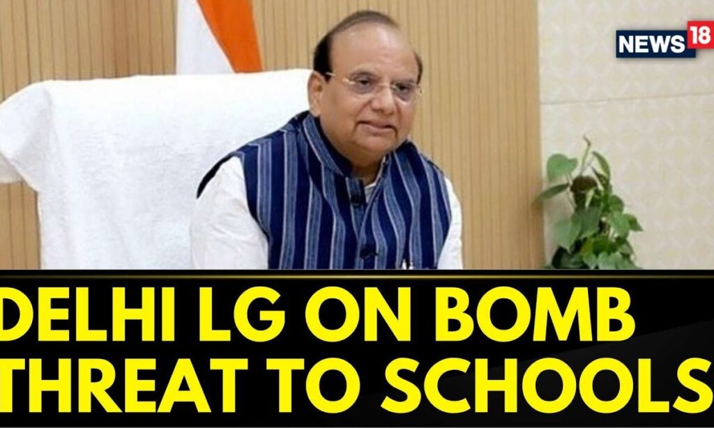 Delhi School Threats | Delhi LG VK Saxena Tweets On Bomb Threats To Several Schools In Delhi-NCR