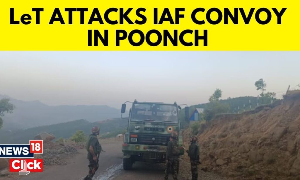 Poonch Terror Attack News  |  5 Air Force Personnel Injured As Terrorists Attack Vehicles In J&K
