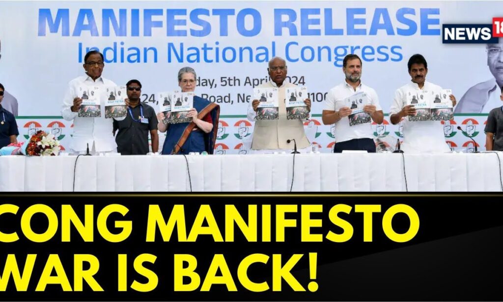 Cong Vs BJP: War Of Words Over Congress’ Manifesto Escalates | Lok Sabha Elections 2024 | News18