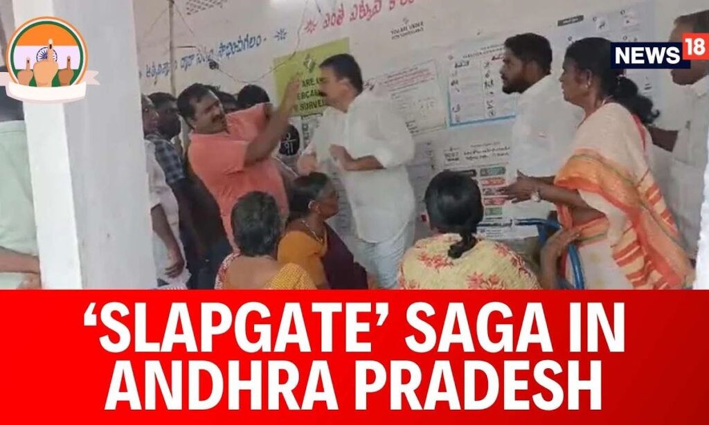 Lok Sabha Elections 2024 | Andhra Pradesh: Slap And Slap Back Saga Transpired While Polling | News18