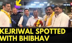 Arvind Kejriwal Spotted With Close Aide Bhibhav Days After Swati Maliwal 'Assault' Incident | News18