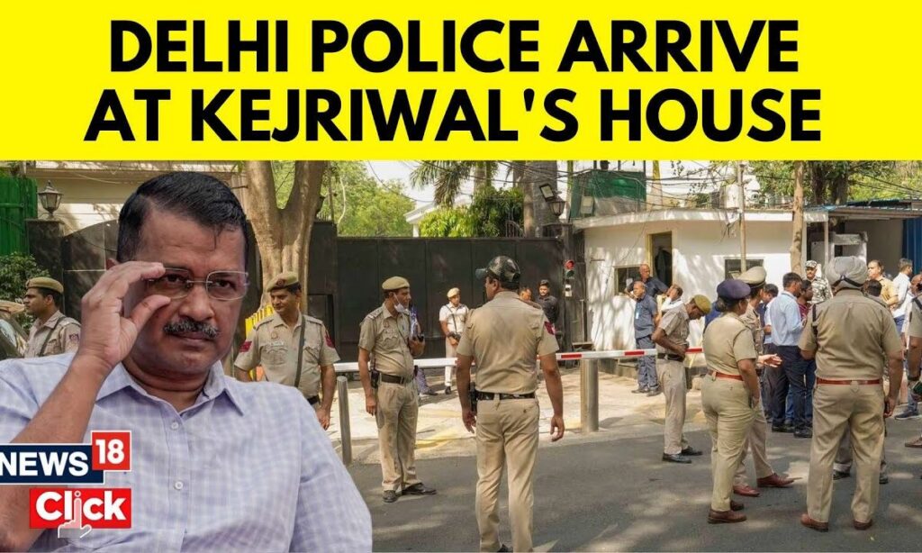 Delhi Police Seizes CCTV Footage From Kejriwals Residence