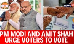 Lok Sabha Elections 2024 | PM Modi And Home Minister Amit Shah Urge Citizens To Vote | News18