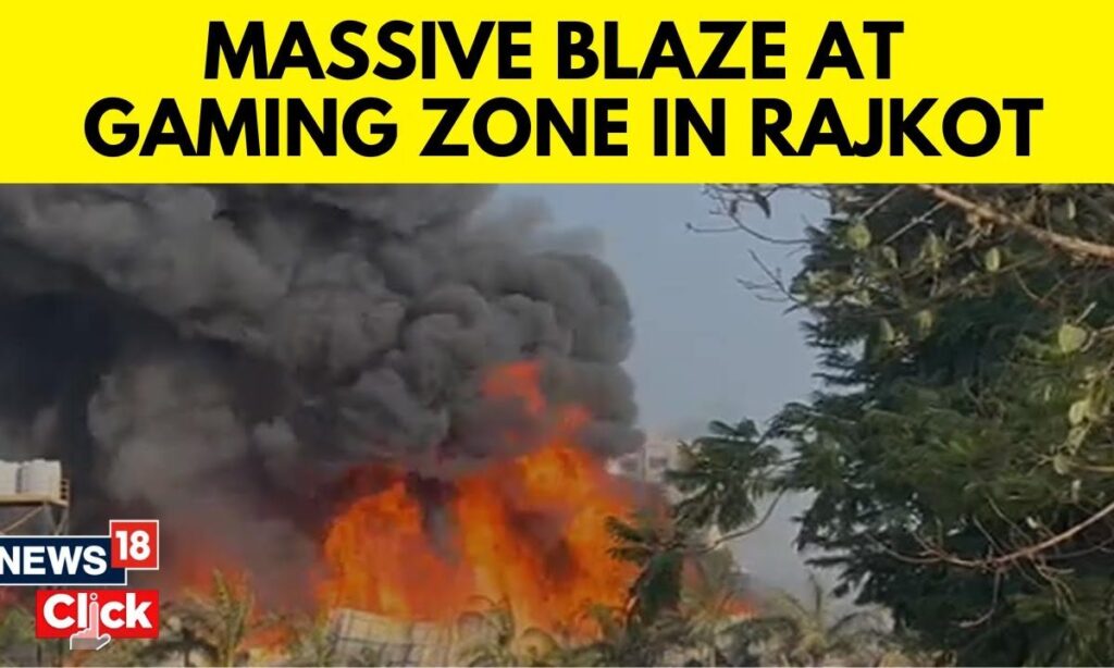 Rajkot TRP Game Zone News | Massive Fire Erupts At TRP Game Zone In Rajkot | Rajkot Live News | N18V