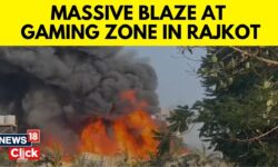 Rajkot TRP Game Zone News | Massive Fire Erupts At TRP Game Zone In Rajkot | Rajkot Live News | N18V
