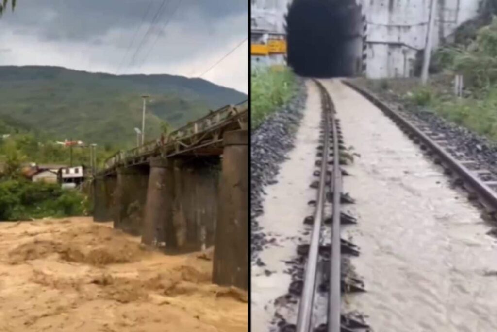 Assam: Heavy Rain Triggers Flood-Like Situation In Dima Hasao District; Disrupts Road, Rail Links