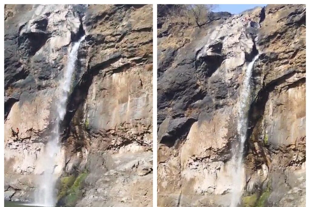 Man Dies After 120-Foot Jump From Dabhosa Waterfall In Maharashtra; Friend In Critical Condition