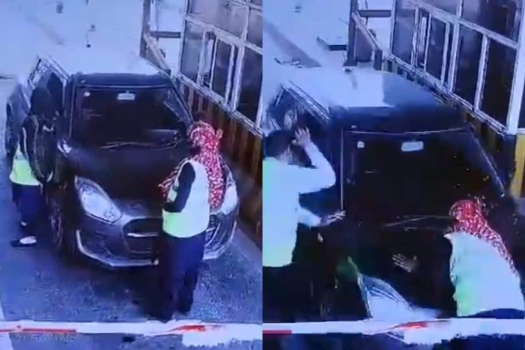 On Camera: Asked To Pay, Driver Runs Over Woman Toll Staffer On Delhi-Meerut Expressway & Flees Scene