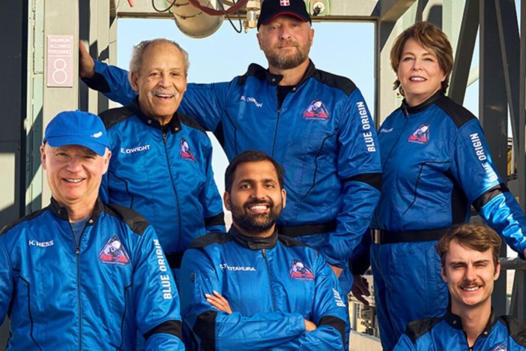 Gopi Thotakura Becomes 1st Indian Space Tourist on Blue Origin's Private Astronaut Launch