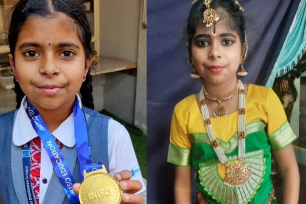 This Class 4 Girl From Andhra Pradesh Is Gaining Attention For Her Drawing Skills
