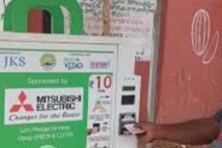 Greater Visakhapatnam Municipal Corporation Starts Cloth Bank ATMs To Curb Plastic Bag Usage