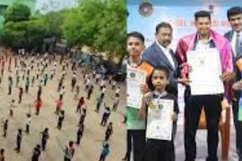 In Thanjavur, 300 Students Make It To Nobel Book of World Records For Silambam
