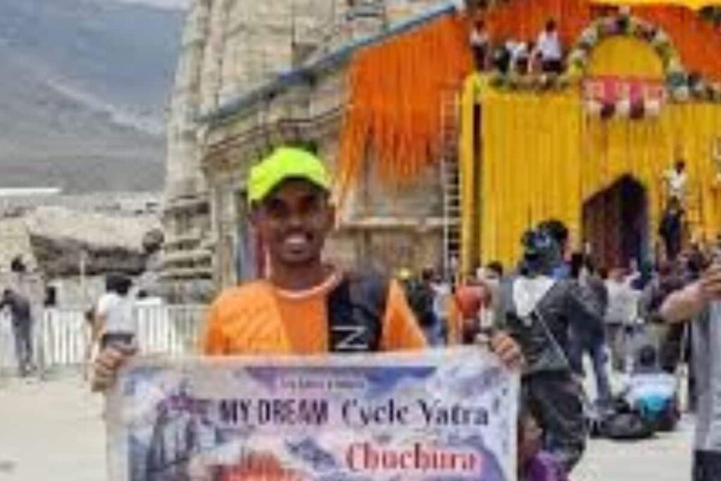 22-year-old West Bengal Man Cycles 1,566 Km To Kedarnath In 26 Days
