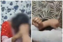 On Cam | UP Doctor Finds Wife With Two Other Men Inside Hotel Room, Barges In With Family