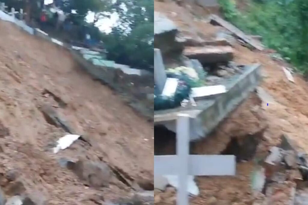 7 Dead, Several Missing As Stone Quarry Collapse in Mizoram's Aizawl Amid Heavy Rain