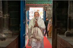 PM Modi Reaches Kanyakumari After Wrapping Up LS Poll Campaign, Offers Prayer At  Bhagavathy Amman Temple