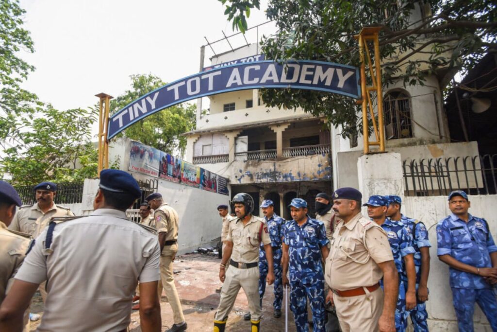 4-Year-Old Found Dead in Patna School Drain, Protesters Storm Premises