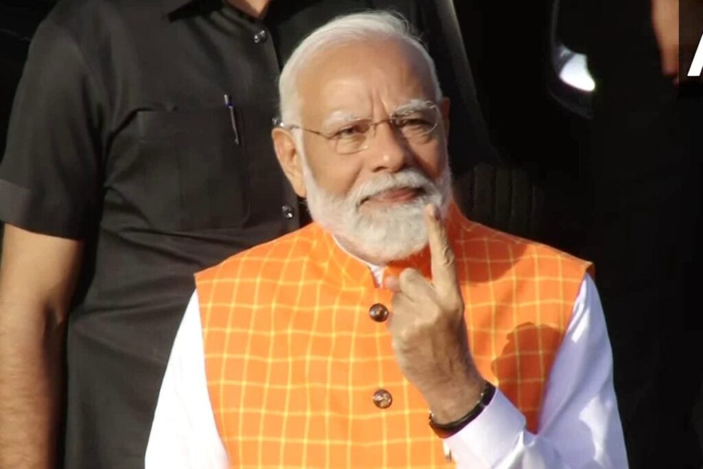 PM Modi Casts Vote In Ahmedabad, Says India's Election Process Example For World Democracies
