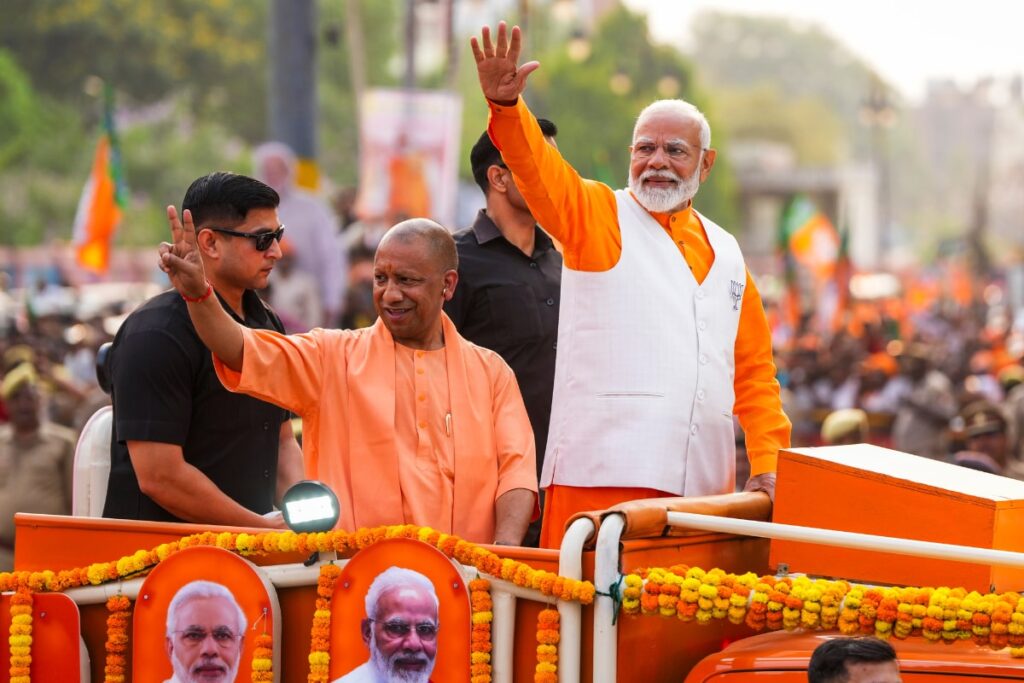 News18 Evening Digest: PM Modi's Grand Roadshow In Varanasi, Mumbai Billboard Collapse And Other Top Stories