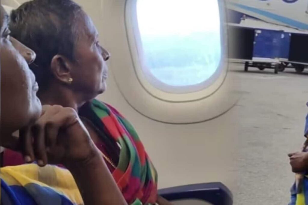 On Mother's Day, Man Takes His Mom On Her Maiden Flight