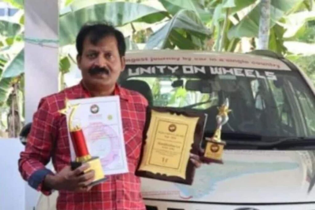This Kerala Man Holds World Record For Longest Car Journey In One Country