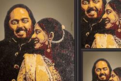 Visakhapatnam Artist Creates Anant Ambani-Radhika Merchant’s Portrait With Millets