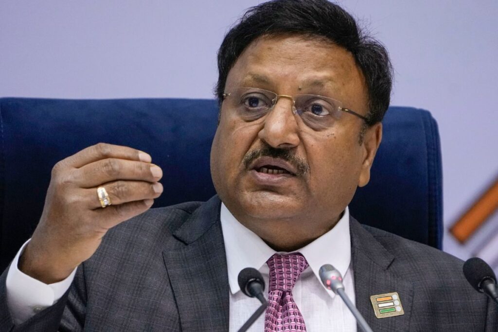 'Attempt Being Made To Create An Atmosphere Of Doubt': CEC Rajiv Kumar On Row Over Real-Time Voter Turnout Data