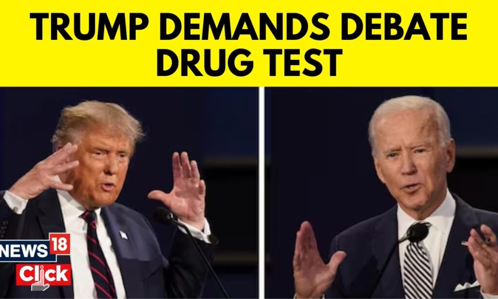 Trump Demands Drug Test For Biden Ahead Of Presidential Debates