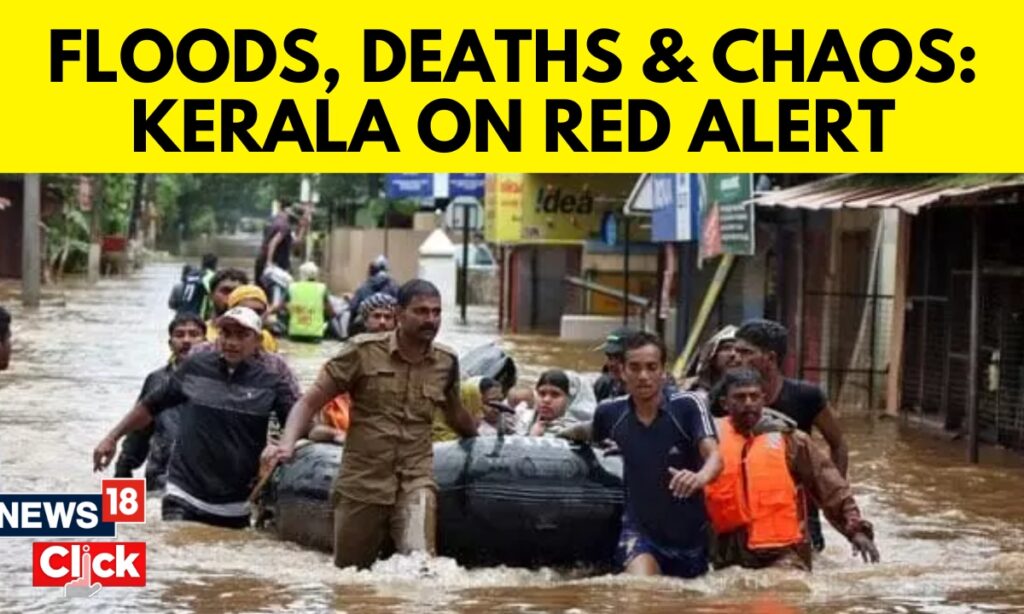 Heavy rains lash Kerala, IMD issues red alert for five districts