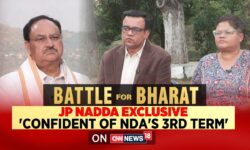 JP Nadda Exclusive | JP Nadda Says " Confident Of NDA's Third Term" | Lok Sabha 2024 | News18