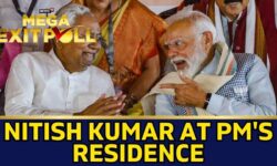 Lok Sabha Election 2024 Exit Polls Updates | Nitish Kumar Reaches PM Modi's Residence | News18