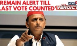 SP Chief Akhilesh Yadav Cautious His Workers, Says 'Remain Alert Till Last Vote Counted' | N18ER