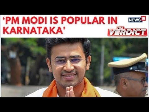 Lok Sabha Elections 2024 | 'PM Modi Is Popular In Karnataka' Says BJP Leader Tejasvi Surya | News18