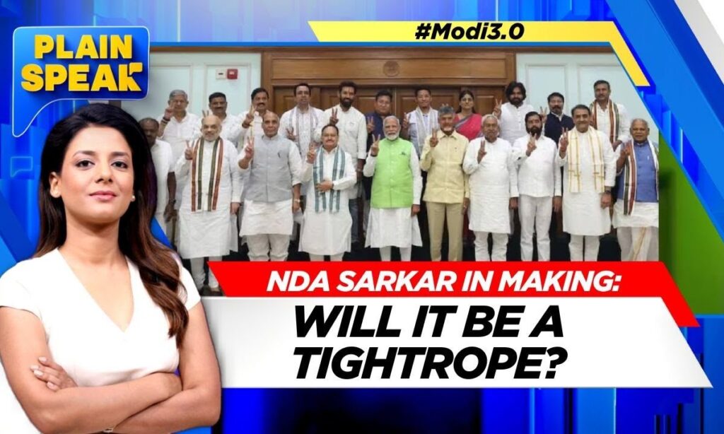 Modi 3.0: NDA Sarkar In Making: Will It Be A Tight Rope? | Government Formation Live | News18