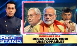 Modi Hails NDA Decks Clear, Modi Unstoppable Live | Modi Elected As Leader Of Lok Sabha | News18