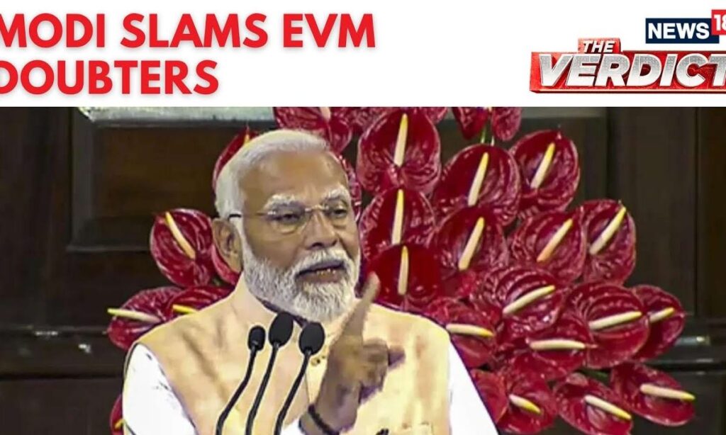 PM Modi News | PM Modi Slams EVM Doubters, Opposition Changes Stance | Lok Sabha Elections | News18