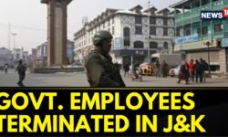 Jammu And Kashmir Government Terminates 4 Employees For Alleged Terror Links | English News