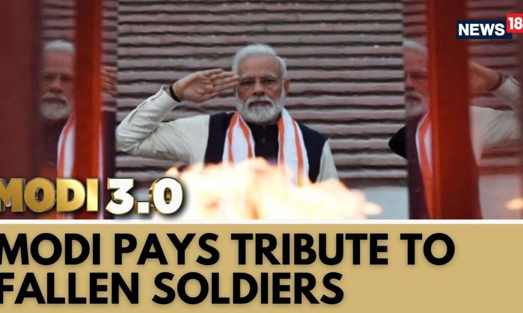 PM-Designate Narendra Modi Pays Tribute To Fallen Soldiers At National War Memorial | PM Modi News