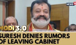 Suresh Gopi Denies Resignation Rumors And Accuses Media Of Spreading Fake News | Modi 3.0 | News18