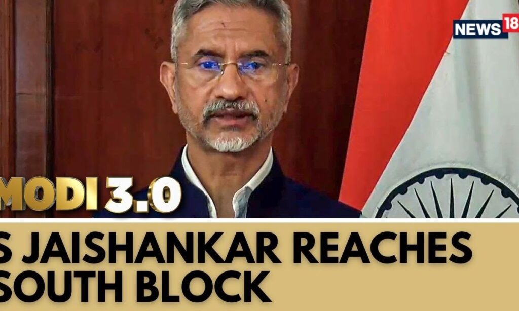Dr S Jaishankar Arrives At South Block To Take Charge As The External Affairs | Modi 3.O Cabinet