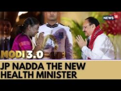 JP Nadda Takes Charge Of Health Ministry In The New NDA Government | PM Modi Cabinet 3.0 | News18
