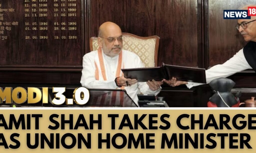 Modi Cabinet 2024 News: Amit Shah Takes Charge As Union Home Minister | NDA-BJP | News18