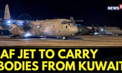 Kuwait Fire Tragedy: IAF Aircraft Carrying Bodies Of 45 Indians En Route To Kochi | English News