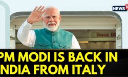 PM Modi Returns To India After Successful G7 Summit In Italy | G7 Summit 2024 Italy | News18